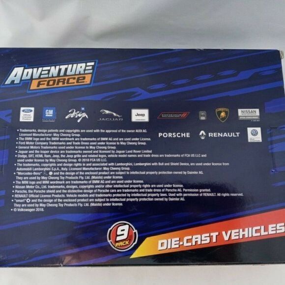 Adventure Force 9 Pack Of Die-Cast Vehicles Ford,G - Picture 5 of 12